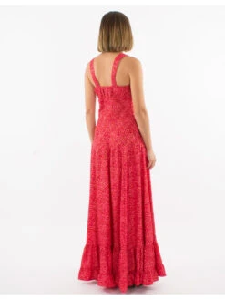 Robe La Paz -Mode Vêtements Magasin ro16989 rouge coline 2