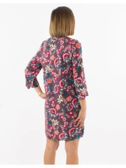 Robe Chicago 5 Robe Chicago -Mode Vêtements Magasin ro17074 choco coline 2