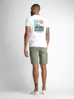 Bermuda Cargo Voltaire -Mode Vêtements Magasin sh0536 kaki petrol 4