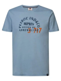 Tee-shirt Paolo -Mode Vêtements Magasin tsr603 ciel petrol 4