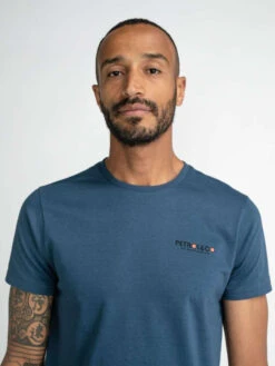 Tee Shirt Insdos -Mode Vêtements Magasin tsr686 stone blue petrol 2