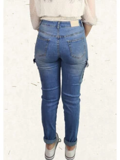 Jeans Telma -Mode Vêtements Magasin v1587 bleu voggo 2