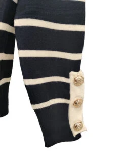 Pull Isadora -Mode Vêtements Magasin w109 marine blanc cc fashion 2